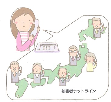 犯罪被害者の方々へ　被害者ホットライン