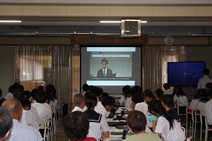 模擬裁判動画の視聴