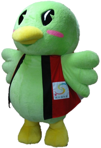 福岡高検広報キャラクター　サイバンインコ
